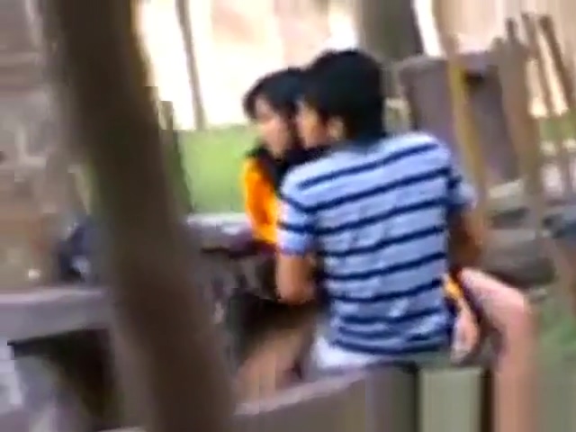 Paki Indian Public Sex On Bench