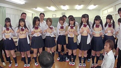 T28-452 Orgy Cum School Girls Group Hypnosis Pt1