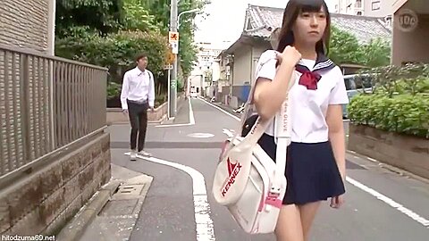 Very Hot Censored Clip With Shy Japanese Schoolgirl