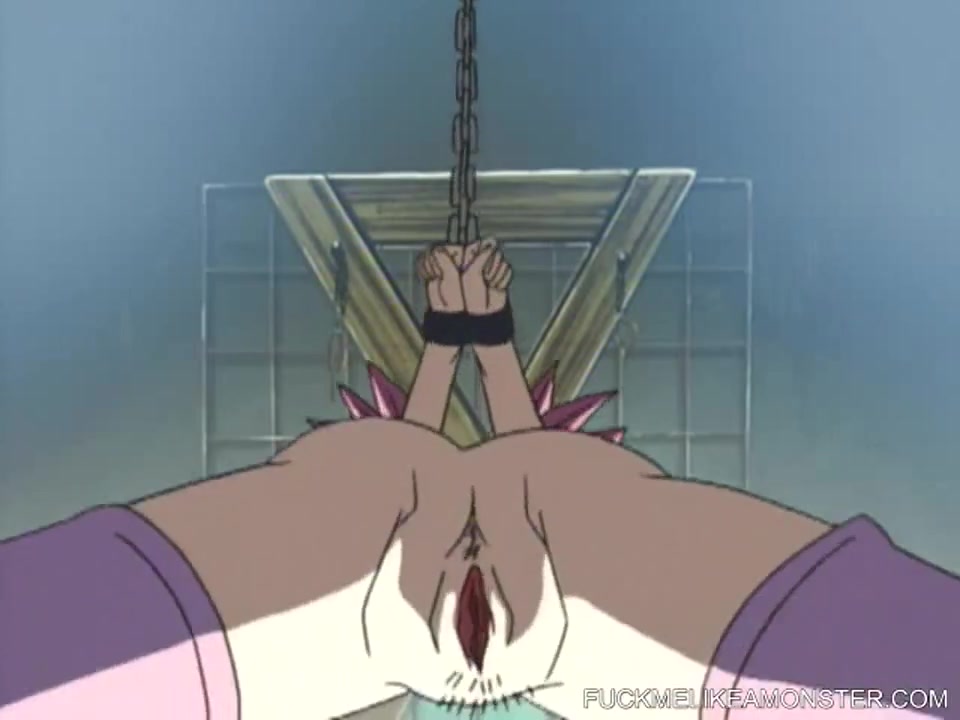 Japanese anime BDSM teen getting toyed